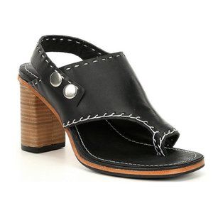 Free People Marlowe Leather Heel Sandal